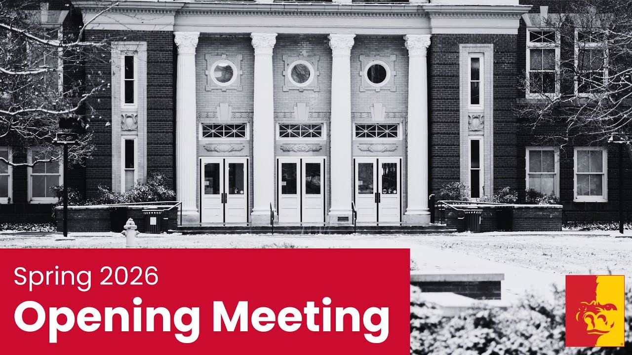 Spring 2026 Opening Meeting
