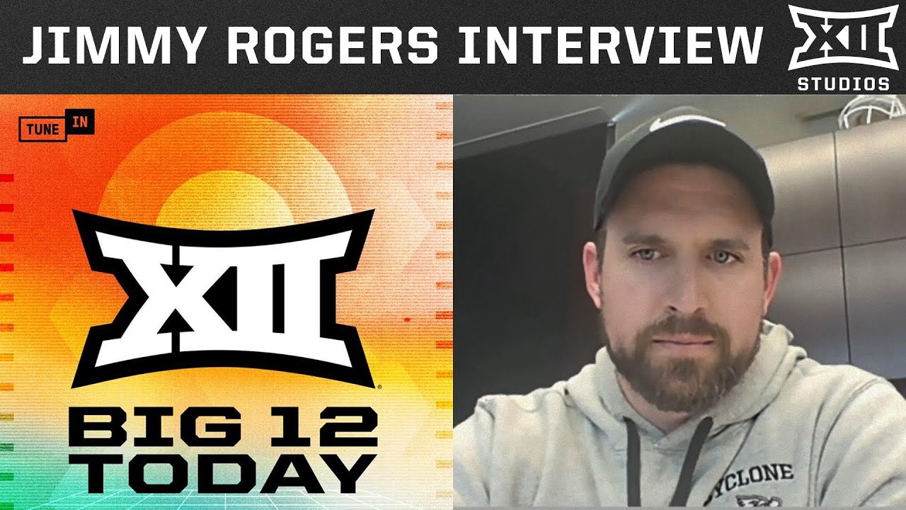 Iowa State Football Coach Jimmy Rogers Interview | Big 12 Today