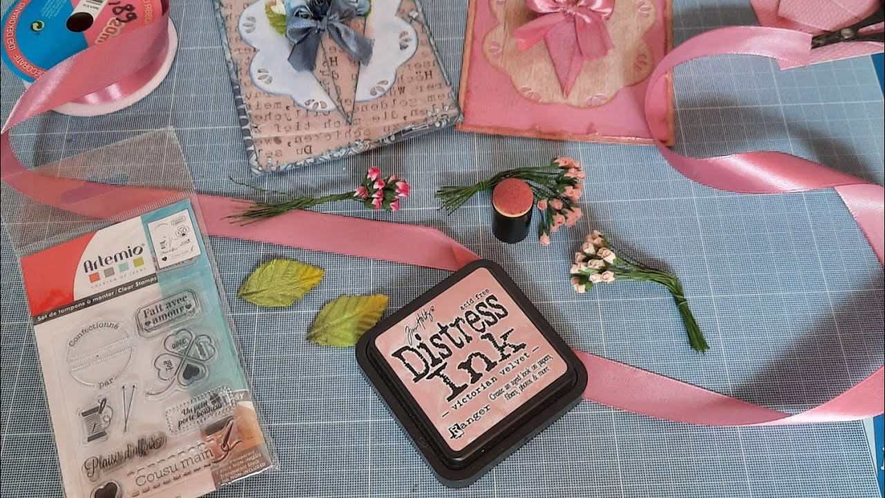 Tuto Carte Bouquet de fleurs facile