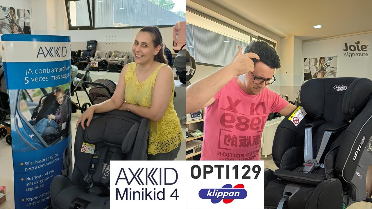 Comparação entre Axkid MiniKid 4 e Klippan Opti 129