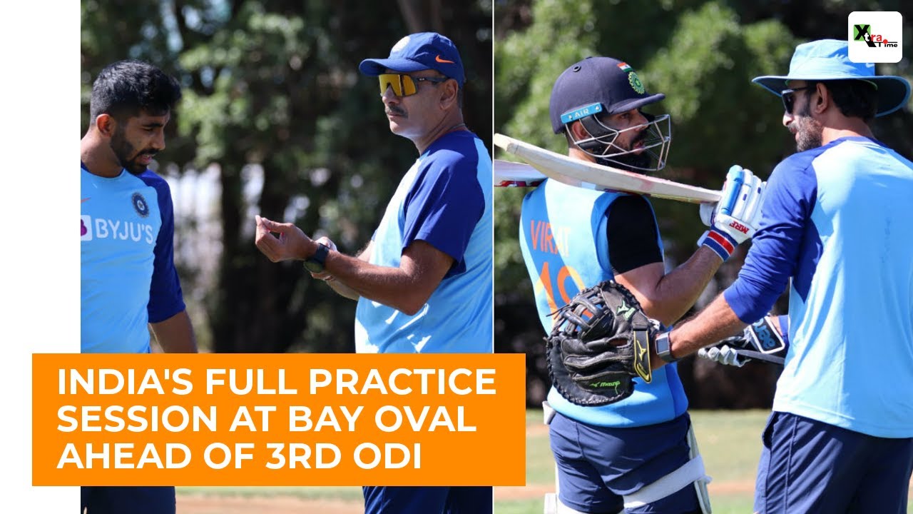 WATCH: Virat Kohli in full flow during India's full practice session ahead of 3rd ODI at Bay Oval