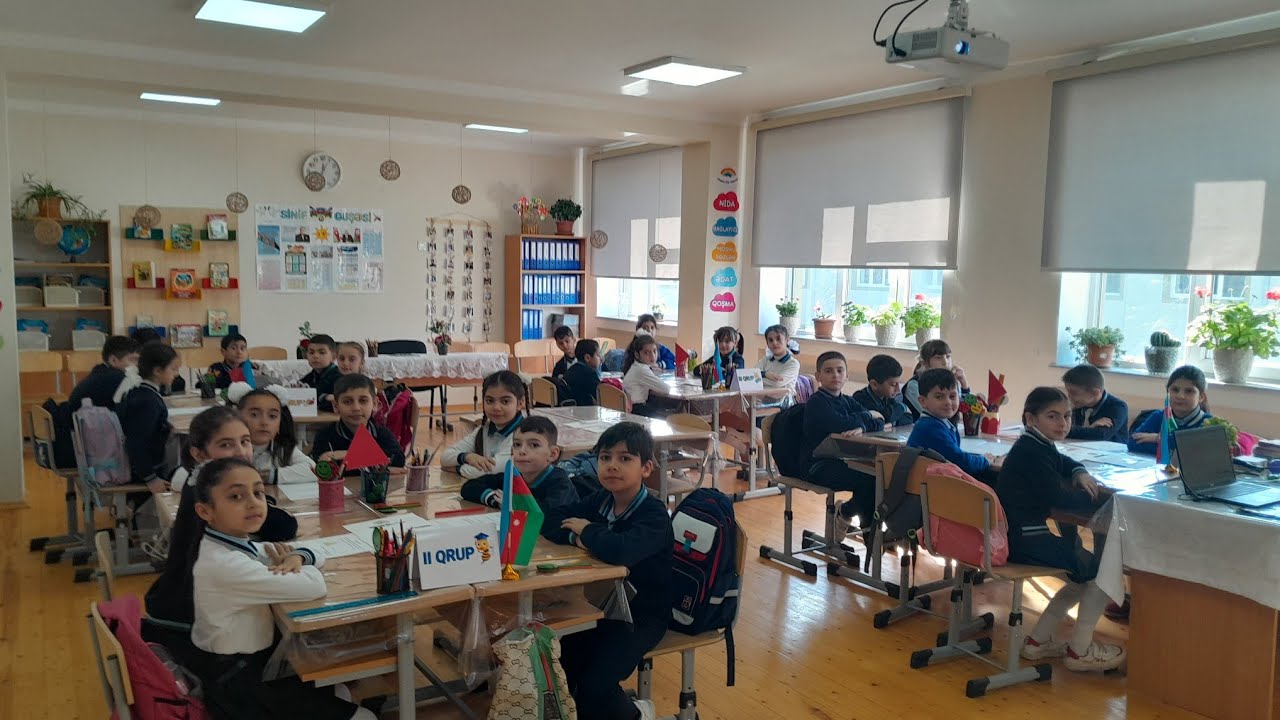 Açıq dərsdən görüntülər📚