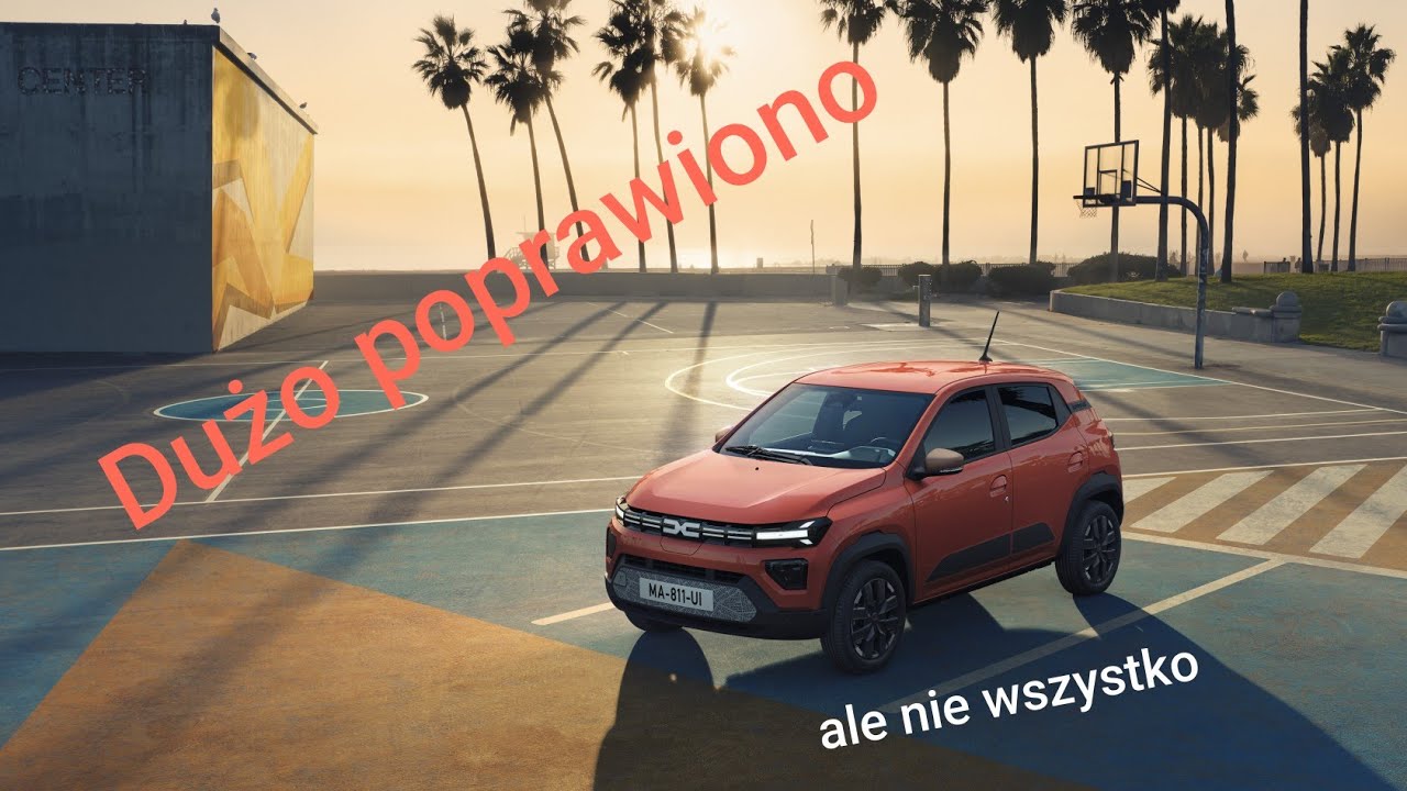 Dacia Spring 2024, jest lepiej, ale nie wszystko poprawiono(PL) opis i prezentacja