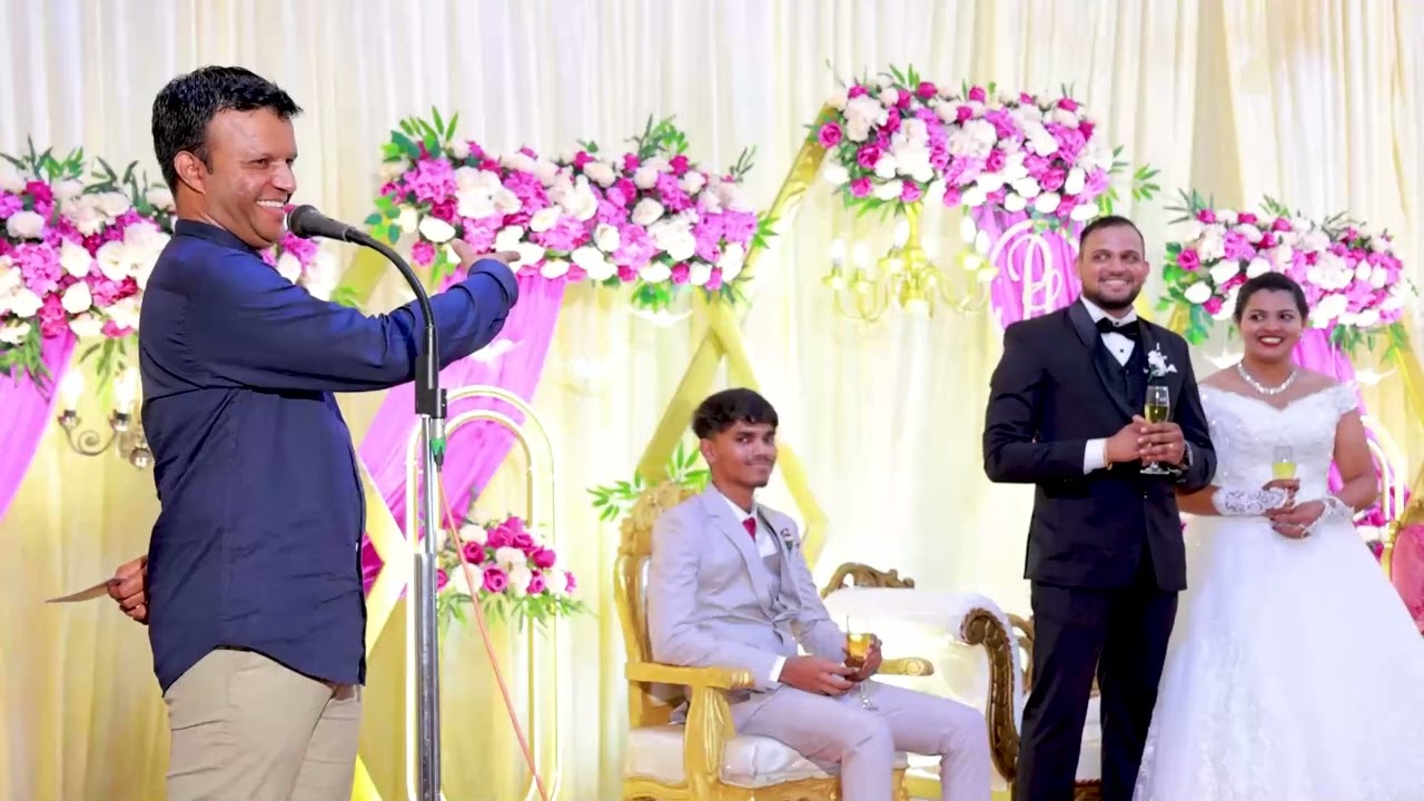 Best Wedding Toast Ever by Fr. Joseph Rodrigues | Mangalorean Wedding ceremony |