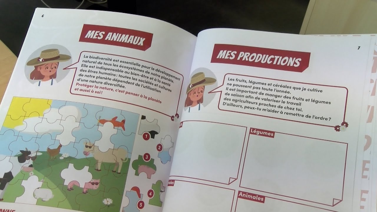 Les Jeunes Agriculteurs lancent un Cahier d'activités