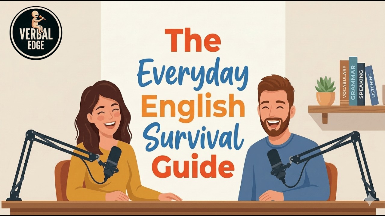 English Podcast for Easy English Conversation | Everyday English Survival Guide | English Podcast