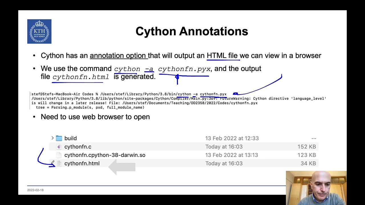 3.3 DD2358 - Obtaining Cython Annotations