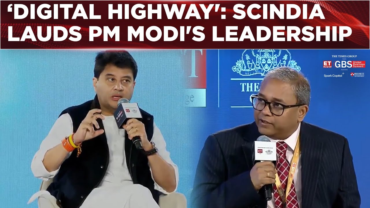 Jyotiraditya Scindia Exclusive Interview At Global Business Summit 2026, Lauds PM Modi's Leadership
