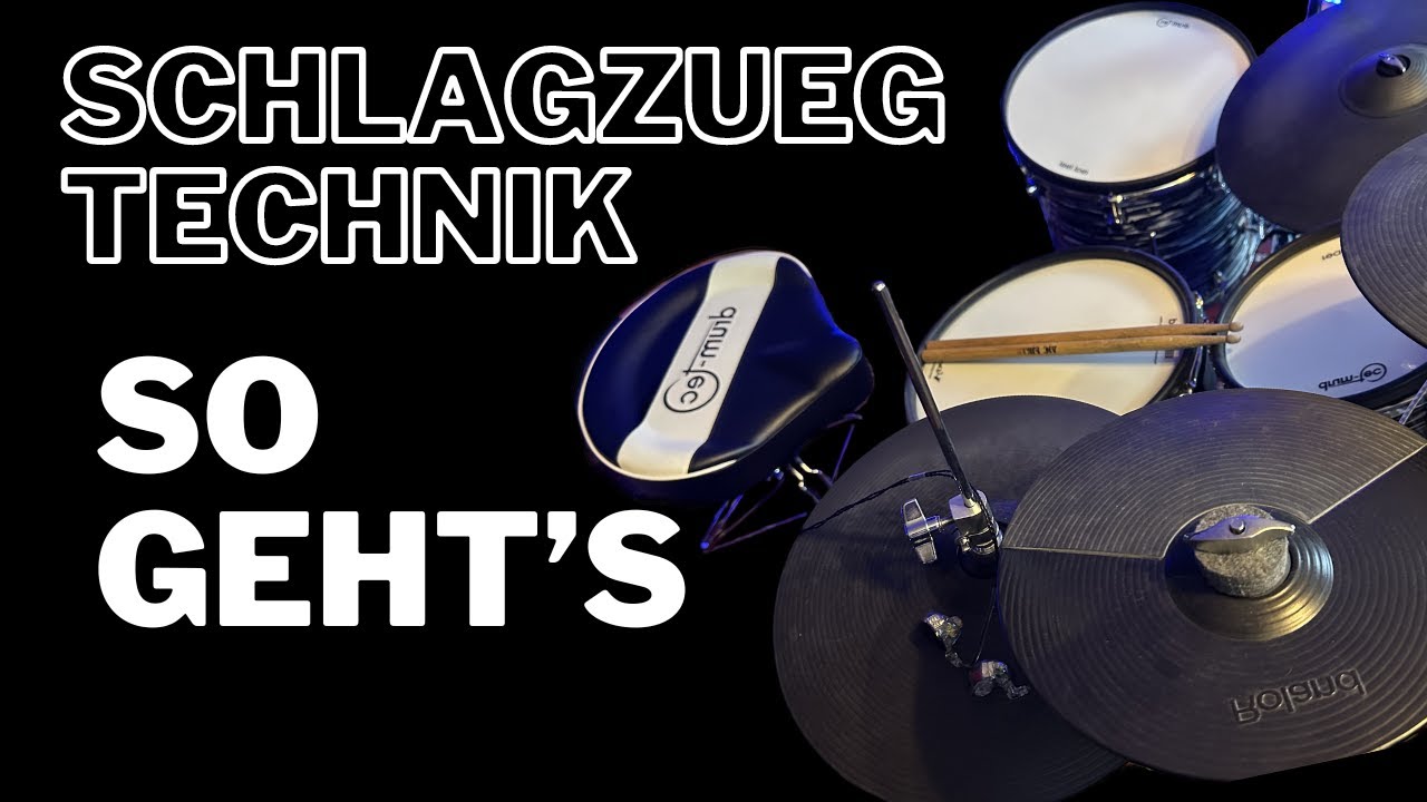 Deine ersten Schlagzeug Grooves mit Technik um gleich besser zu klingen!