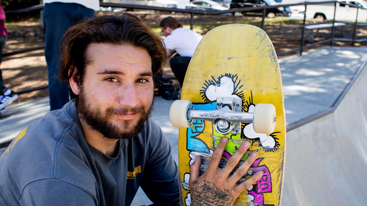 Grinding 500 Coping Blocks On The New Ace Trucks AF1 With Ronnie Sandoval