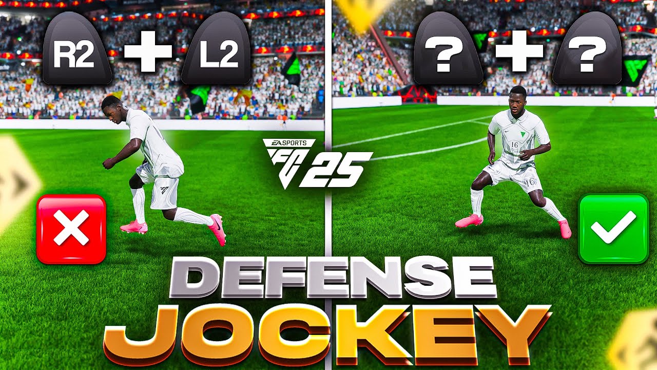 COMMENT BIEN DÉFENDRE AVEC L2 + R2 SUR FC 25 ? 🎮 - TUTO DÉFENSE