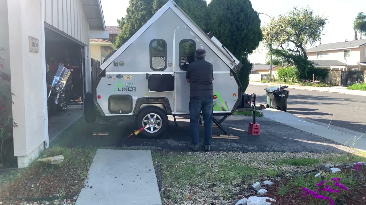 How I prep my tiny RV (Aliner Ranger 10) for a trip to Sequoia/Kings Canyon & Morro Bay
