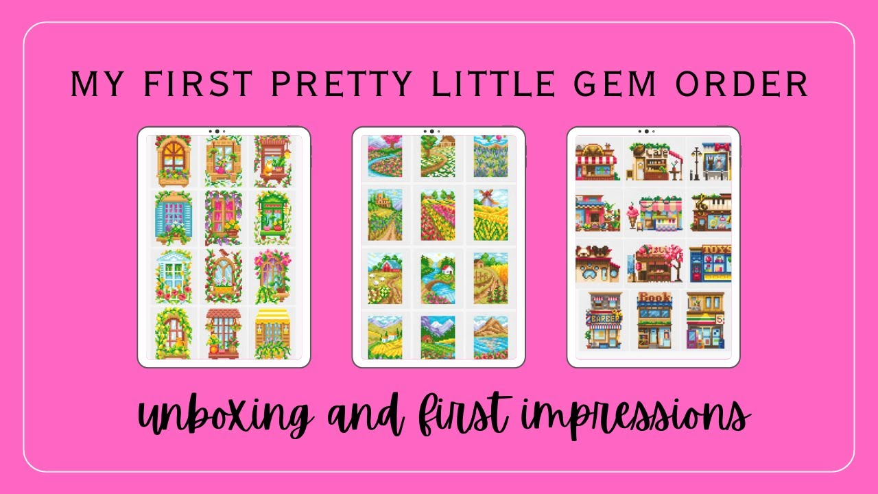 Unboxing My First Pretty Little Gem Order | Unboxing and First Impressions