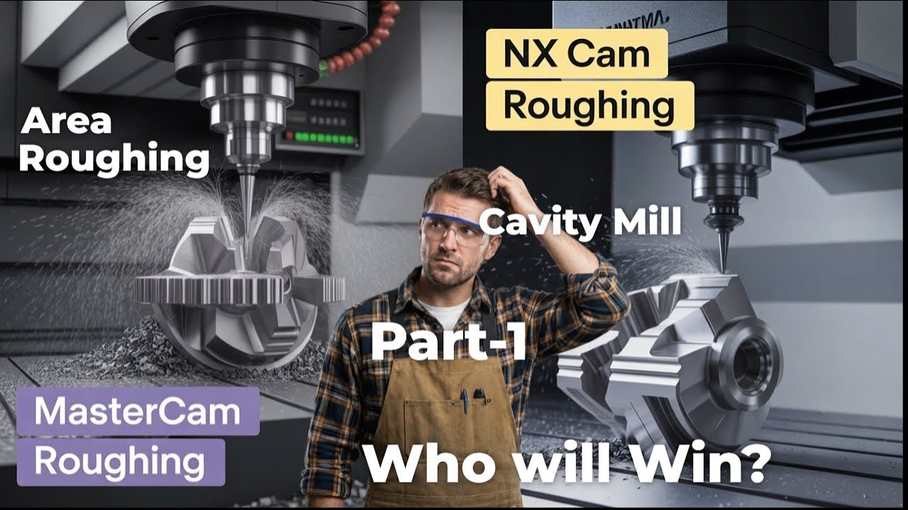 CAVITY MILL VS AREA ROUGHING! WHICH CAM GIANT DOMINATES?
