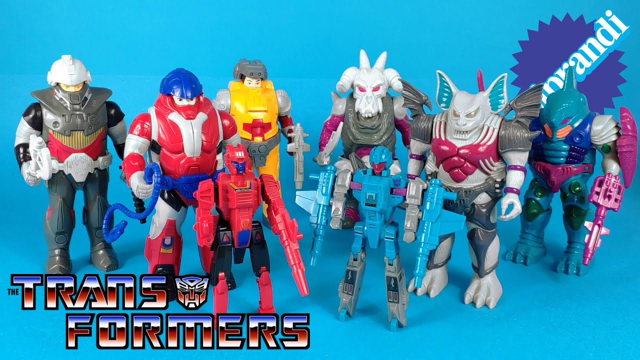 HASBRO TAKARA - TRANSFORMERS PRETENDERS CLOUDBURST E BOMBBURST - BACK THEN 1988