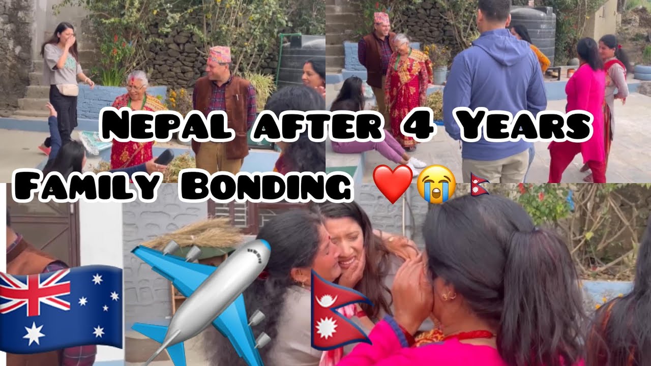 I BET YOU CAN'T STOP YOUR TEARS FROM FALLINGlAustralia to Nepal After 4Yrsl Subtitles(Turn on EngCC)