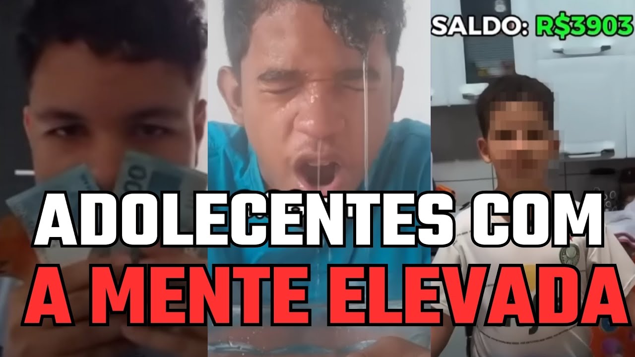 ADOLESCENTES EGOC&Ecirc;NTRICOS PASSANDO VERGONHA - REACT - @Guihxd