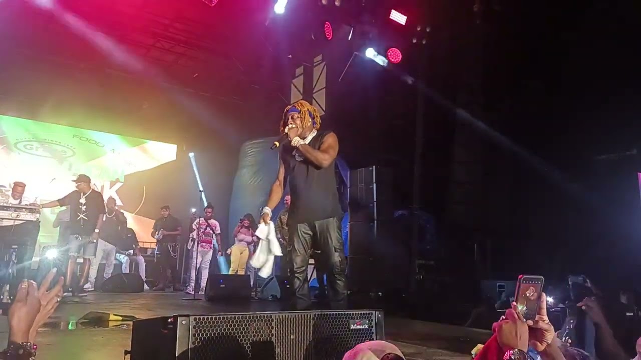 Elephant Man big performance Grace Jamaica jerk Festival in Miami