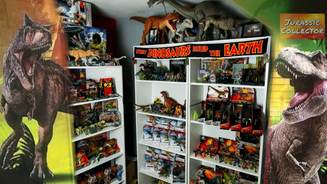 MASSIVE Mattel Jurassic World Collection!! + My 2nd YouTube Anniversary!! - Jurassic Collector