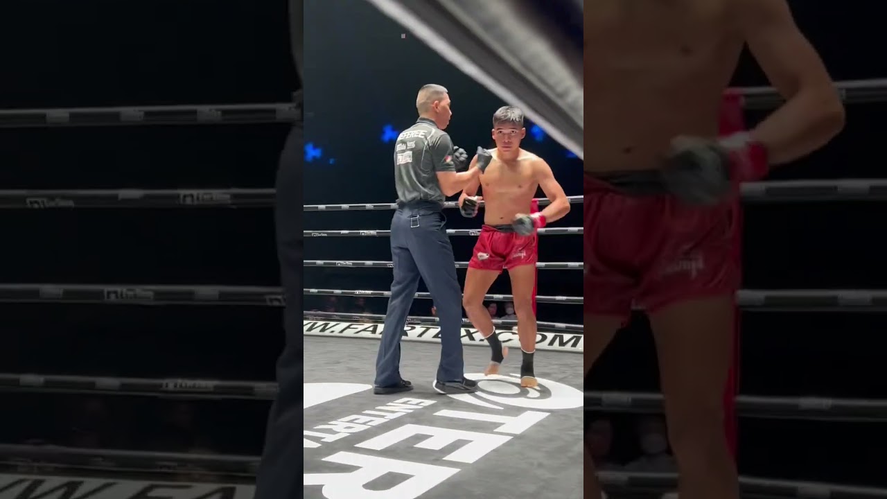 57 Seconds 3 Knock downs 1 TKO