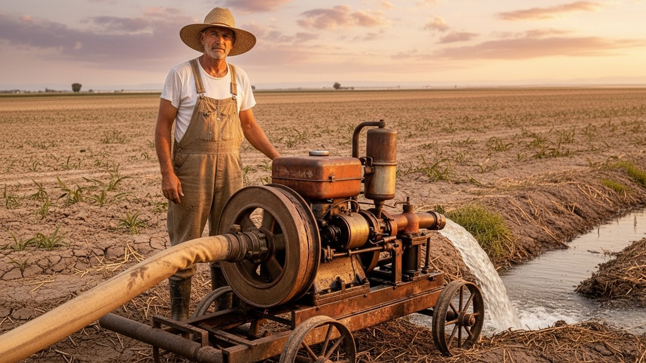 The Drought Hit the County Hard in 1985 — But the Old Irrigation Engine Never Stopped