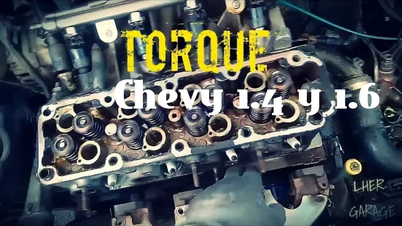 Como torquear cabeza de Chevy 1.6 o 1.4 paso a paso! | Luis Her
