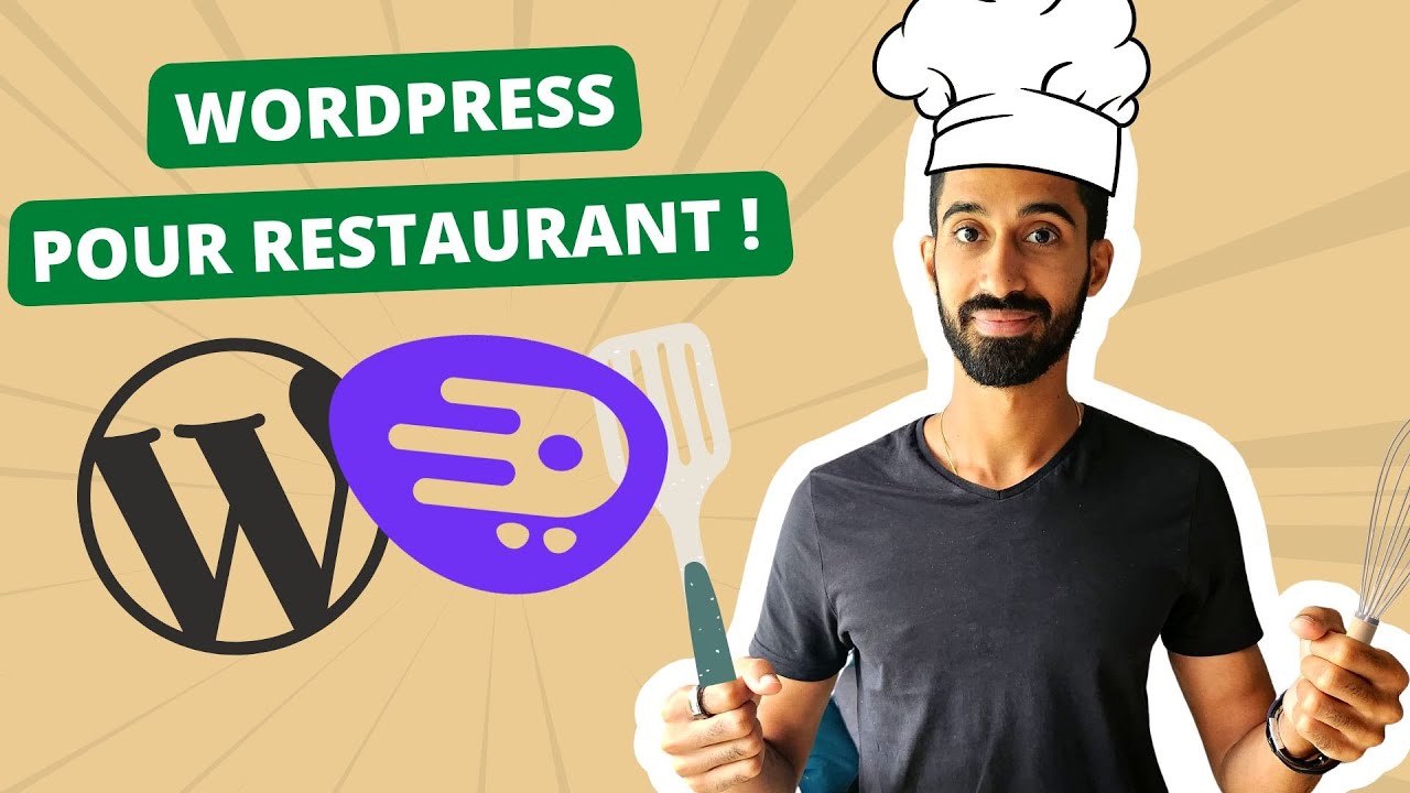 Créer un site WordPress pour RESTAURANT avec Orderable