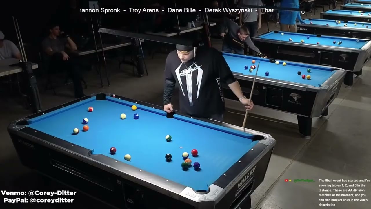 2026 Eastern South Dakota Shootout - 8-ball - Robert Pugh vs. Josh Burtzel