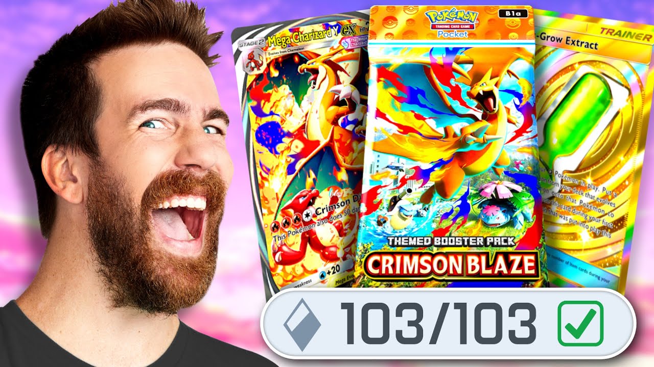 Can We Complete CRIMSON BLAZE Before Time Runs Out! - Pokémon TCG