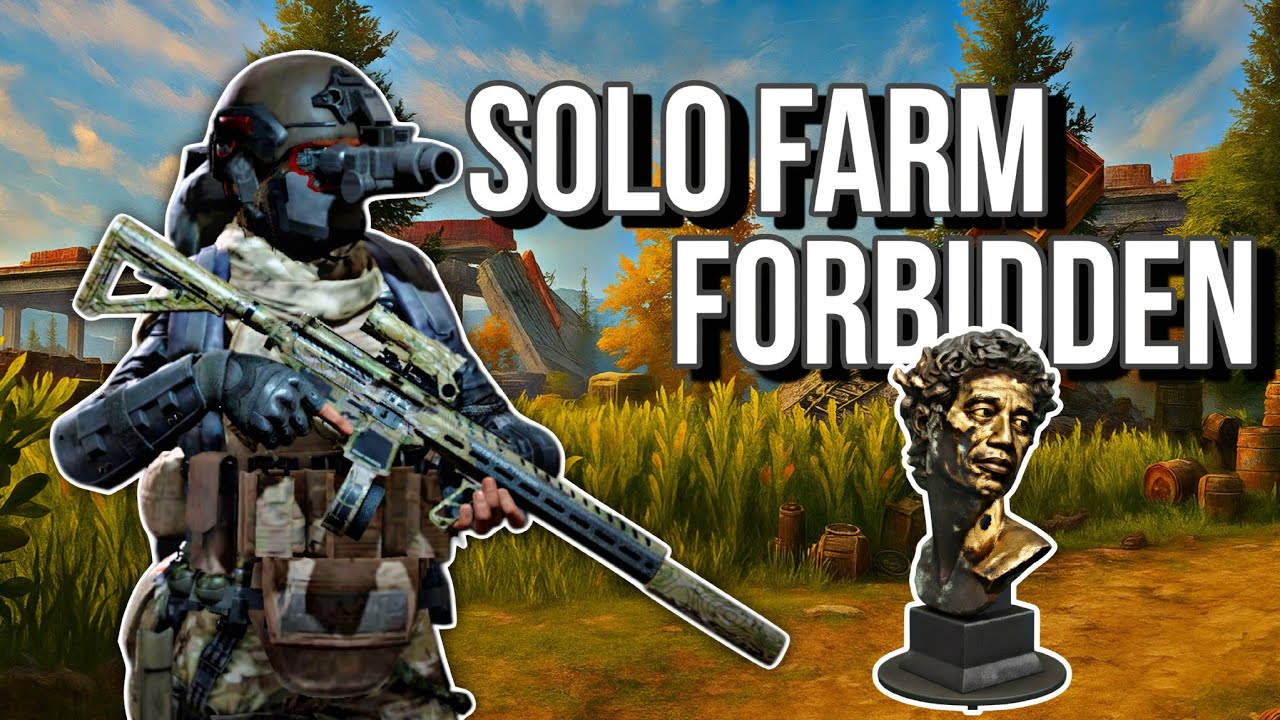 Solo Farm 120K using Thermal imager Arena Breakout