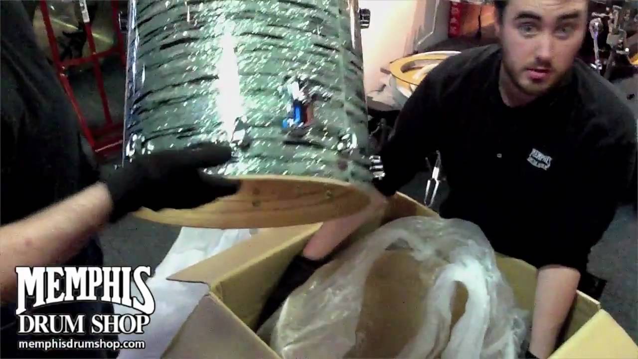 Scott Whalen's Ludwig Keystone Drum Set Unboxing
