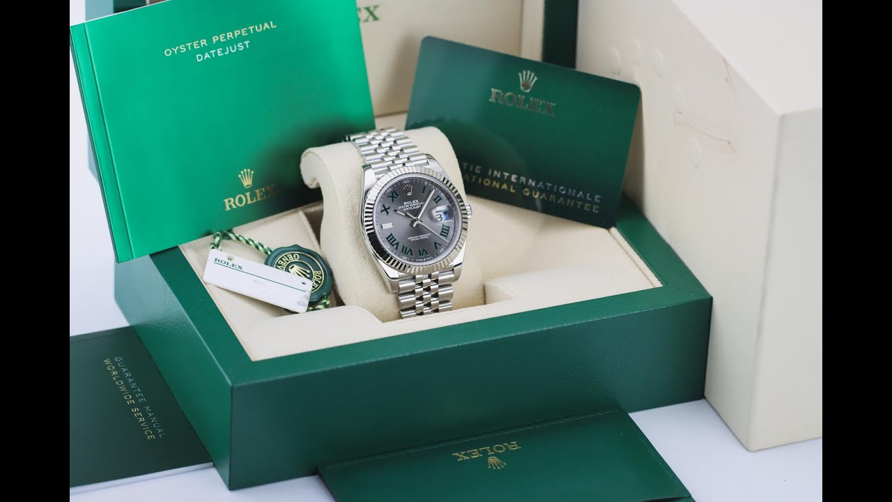 Rolex Datejust 41 126334 | 2022 Wimbledon Jubilee | Full Set | £10,250 | The Swiss Link Huddersfield