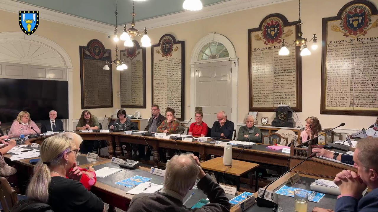 Evesham Town Council Oct 2025