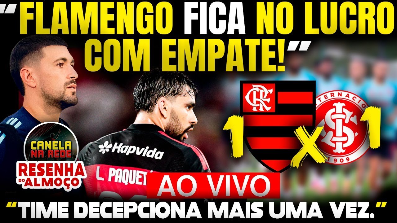 #190 | PÓS JOGO | #FLAMENGO JOGA MAL E EMPATE FICA NO LUCRO | FILIPE LUÍS PROMETE MELHORA |