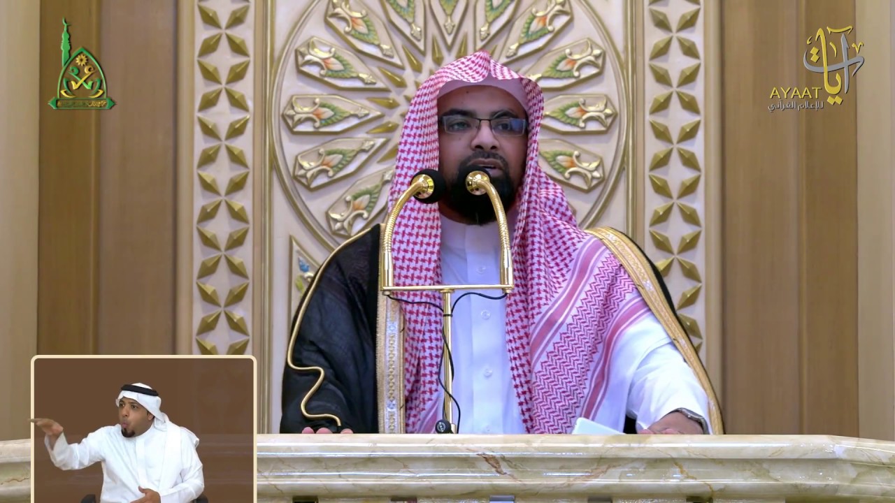 خطبة الجمعة للشيخ ناصر القطامي في جامع الشاب عبد الله السويدان بعنوان طوفان الشهرة 18 / 6 / 1438