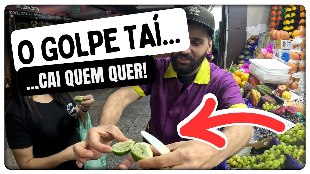 GOLPE das FRUTAS no MERCAD&Atilde;O: QUANTO COBRARAM? N&Atilde;O CAIA NESSA!