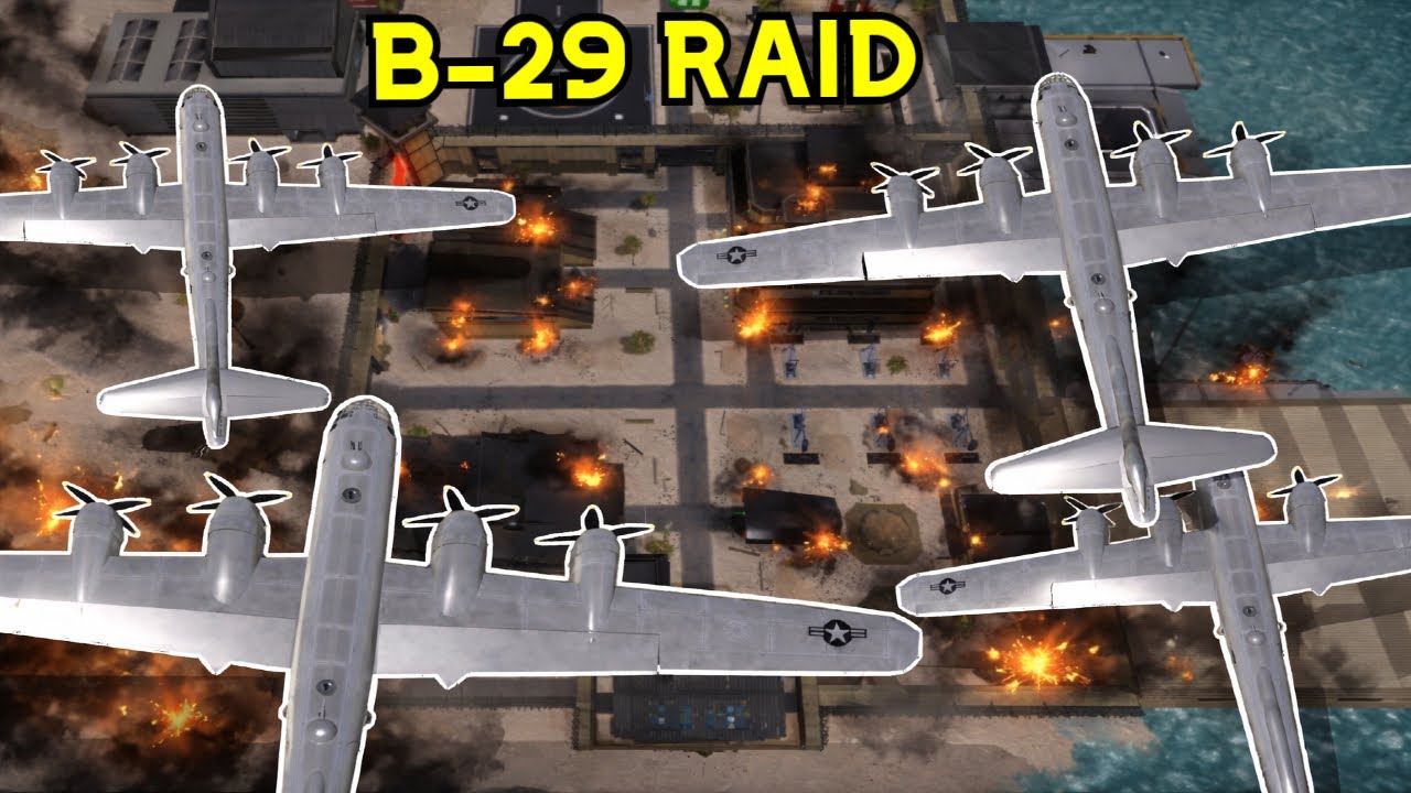 B-29 Superfortress RAID! | War Tycoon