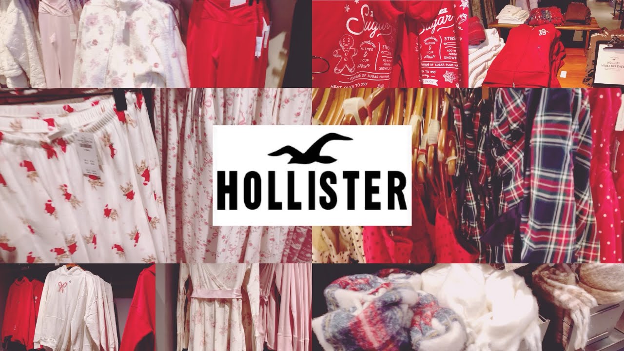 HOLLISTER CHRISTMAS 2025 SHOP WITH ME!☃️🎄🎁✨