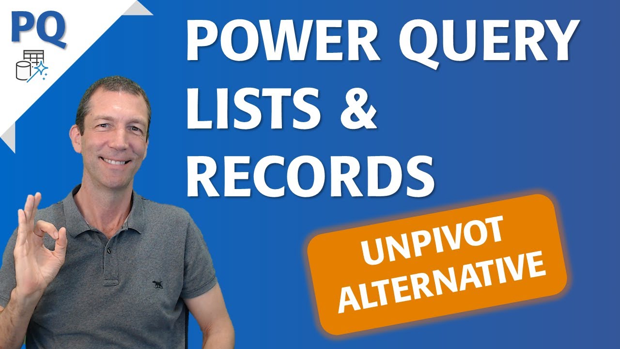 Power Query Lists & Records - Pro Skills