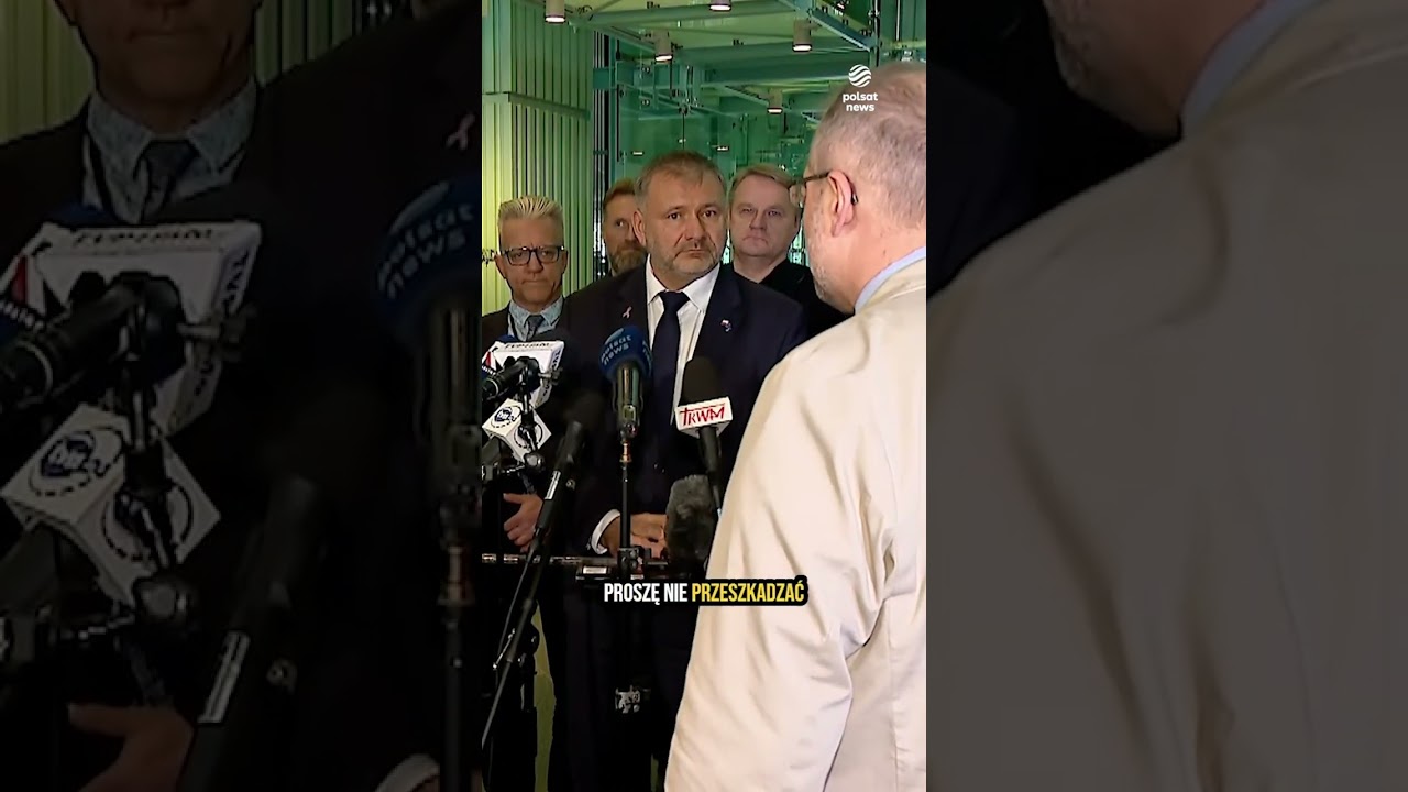 Przerwana konferencja Żurka. 
