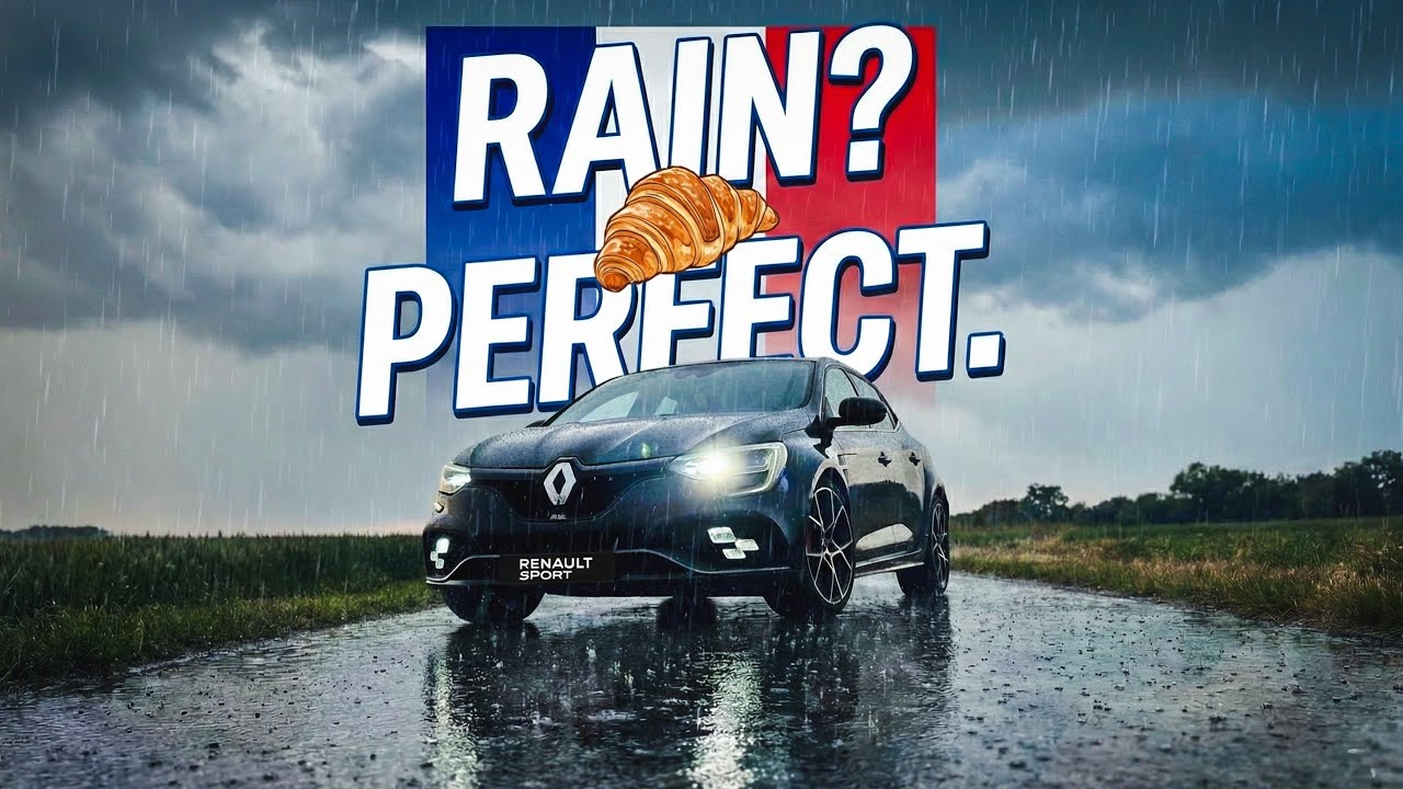 POV: Driving a Megane RS Trophy in the Rain #automobile #pov #rs 