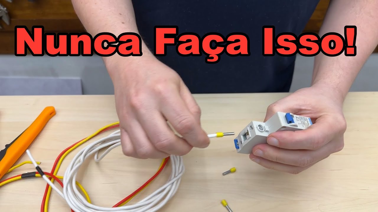 Nunca Faça Isso Na Instalação Elétrica.