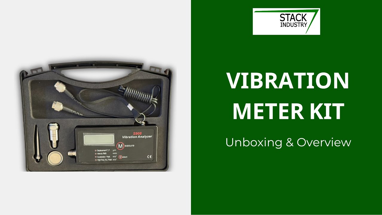 Vibration Meter S908 | Condition Monitoring Tool - Stack Industry