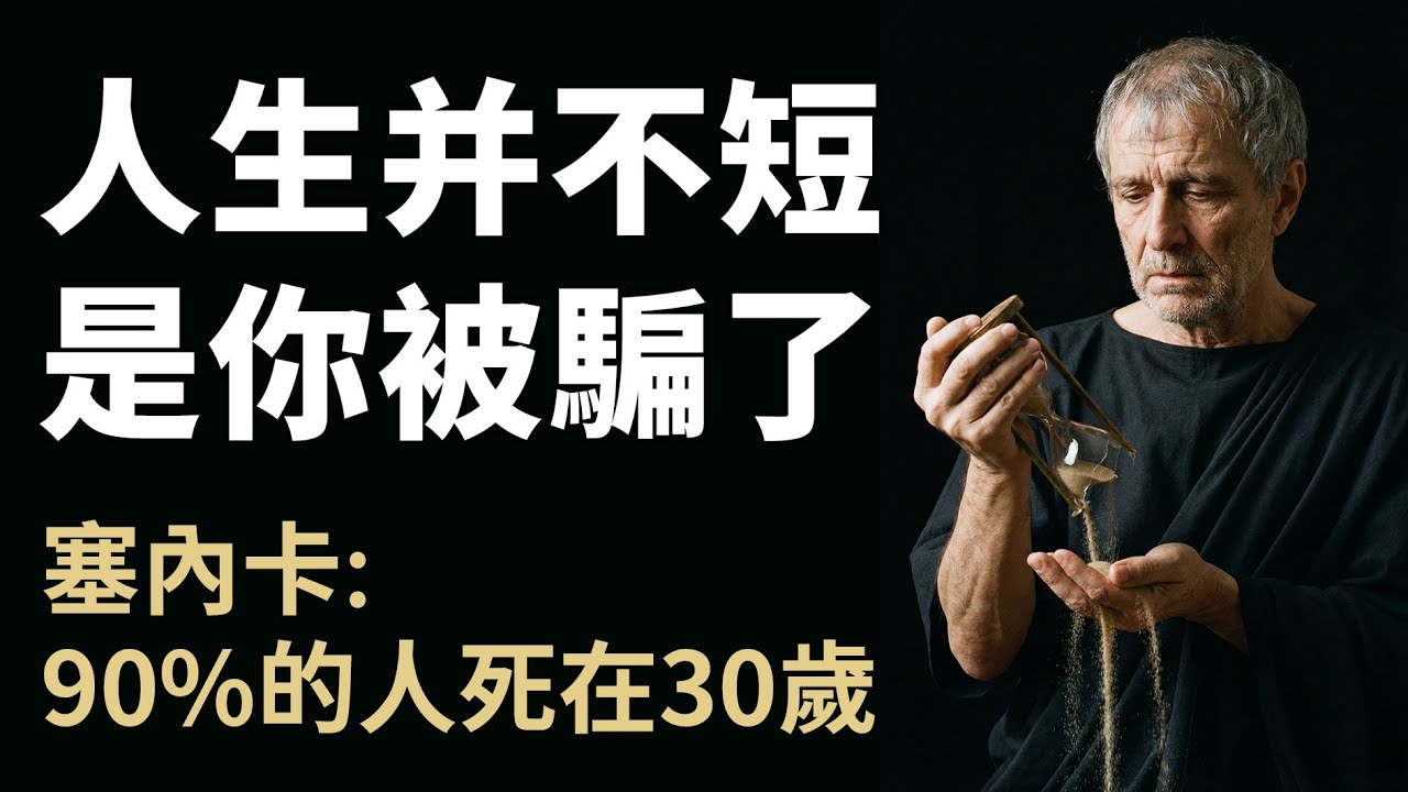 90%的人死在30歲？退休計畫竟是騙局？深度解讀：塞內卡《論人生短暫》