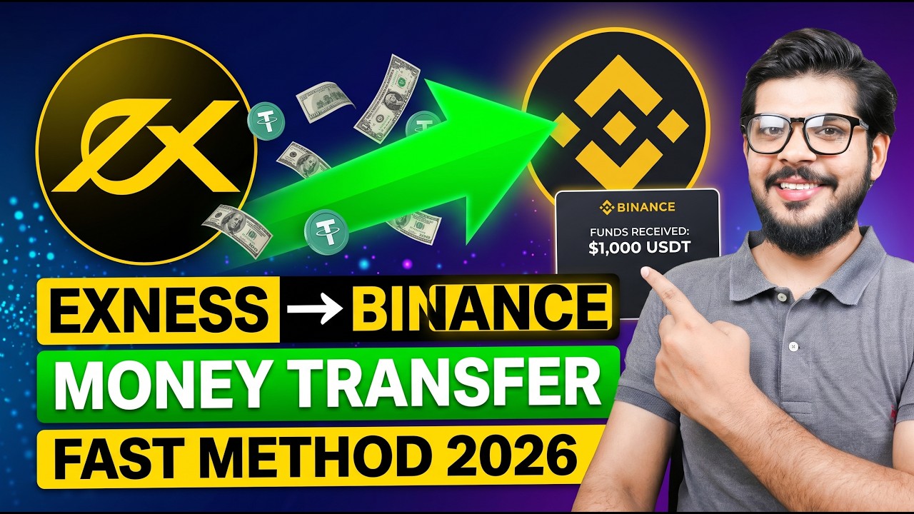 Как вывести USD с Exness на Binance | Вывод средств с Exness на Binance (TRC20)