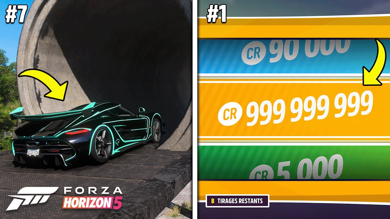 FORZA HORIZON 5 : COMMENT AVOIR DES MILLIARDS DE CRÉDITS 🤑😱