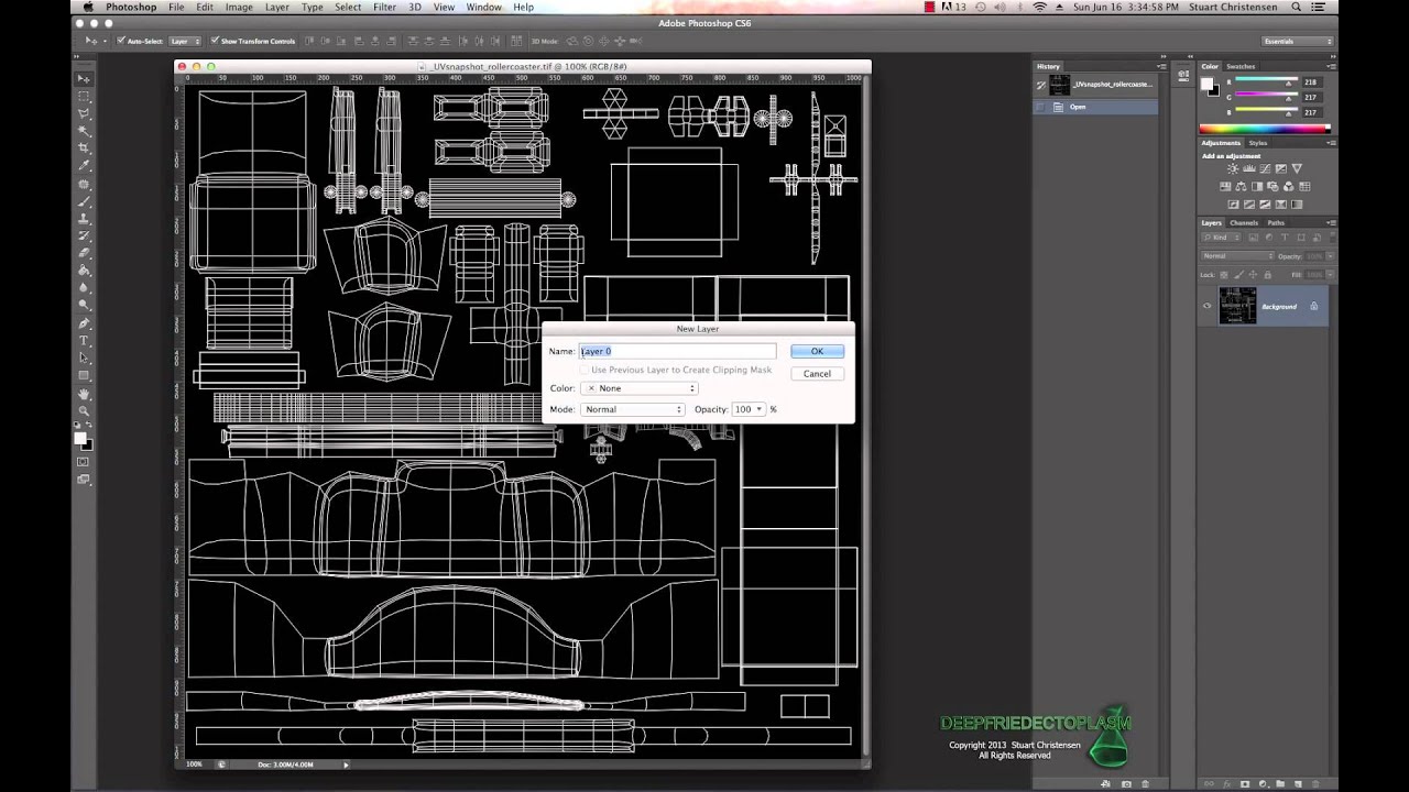 Maya 2014 Texture Tip for UV Mapping Tutorial by Stuart Christensen