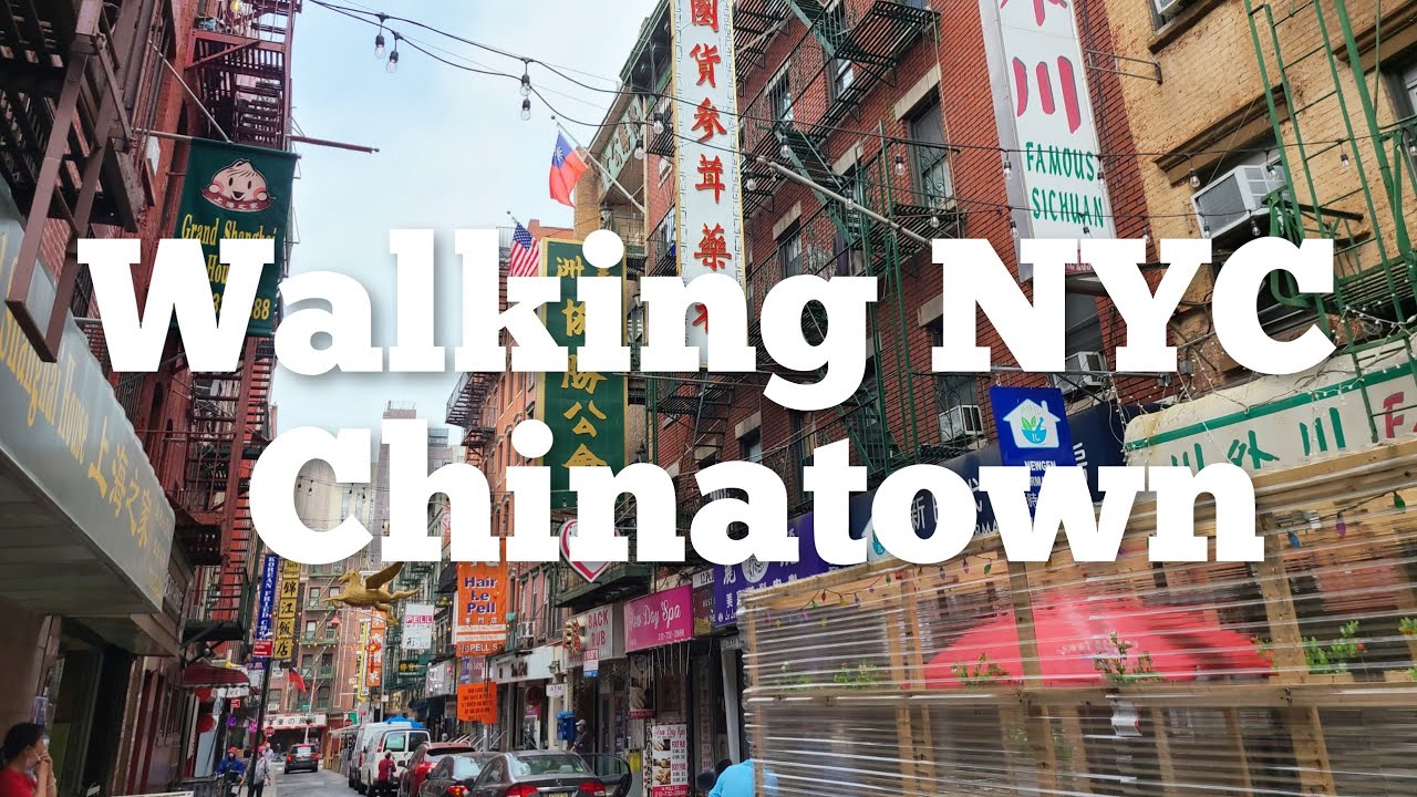 Walking NYC / Chinatown Tour / Manhattan / 2021