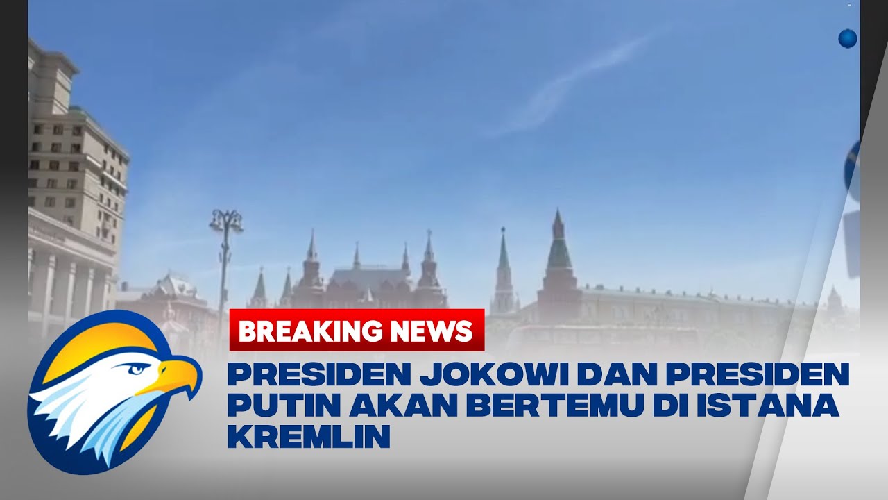 Presiden Jokowi dan Presiden Putin Akan Bertemu di Istana Kremlin