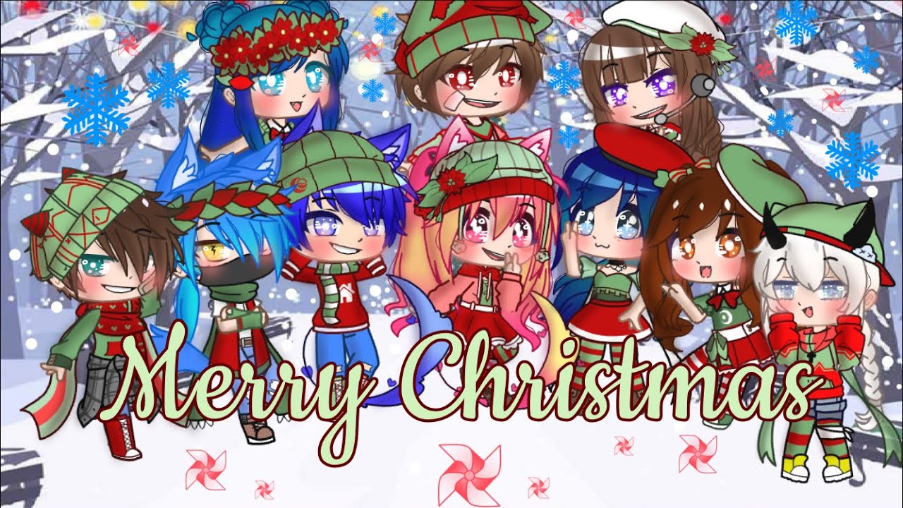 #miriamlovelywaffle All I want || gacha club || original || Merry Christmas 🎄 || 🧇